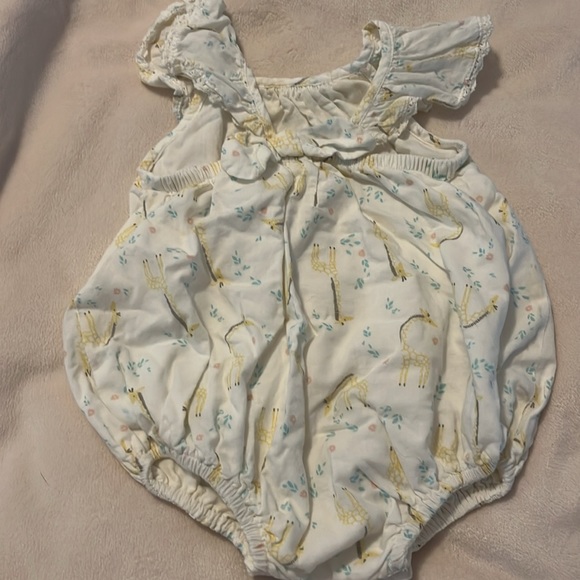 First Wish giraffe bubble romper size 3-6 months - Picture 4 of 5